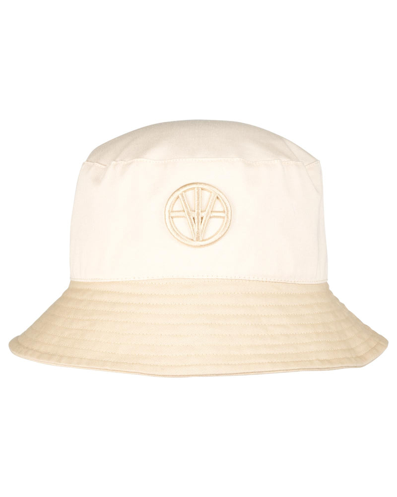 Billig Bucket Hut mit Logo-Multi Beige